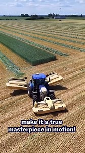 Tractor at Work – Drone View of Field Perfection | PastFactory