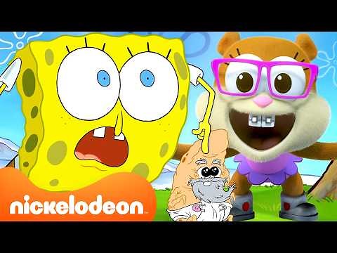 1 Hour of the Weirdest SpongeBob Universe Crossovers Ever 🧽 | Nicktoons