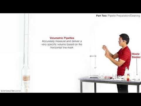 Methyl Orange Titration - Part 2: Pipette Preparation