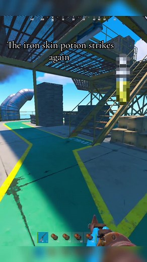Evil Rust: How Iron Skin Potion Works in Rust PvP