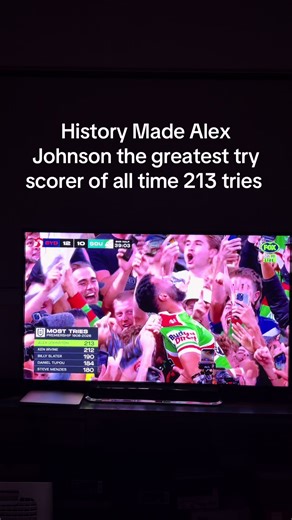 Alex Johnson: The Greatest Try Scorer of All Time