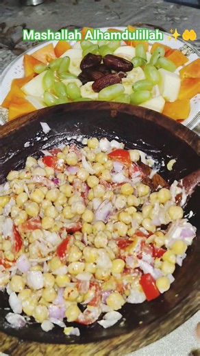 “22nd Roza Special Iftari | Chana Chaat Recipe | Ramadan Iftari Ideas | Jannat Al Kitchen”#shorts