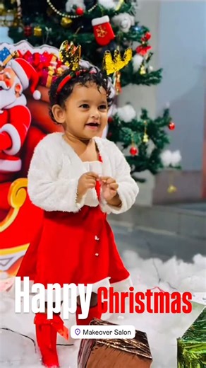 Makeover - Unisex Salon, Academy & Permanent Skin Clinic on Instagram: "Wishing you all a very happy Christmas🎄@makeover_rjy @makeover_beautyacademy @bridesofmakeover For appointments 📞☎️ 98585 91999 #makeover #makeup #rjy #makeoverrjy #hair"