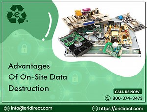 Advantages of Data Security for On-site Data Destruction