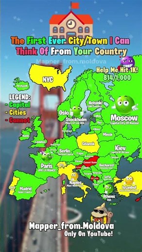Naming Towns 🏠 #shorts #mapping #geography #maps