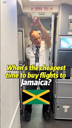 When’s the cheapest time to buy flights to Jamaica 🇯🇲 #jamaica #jamaican #jamaicatrip