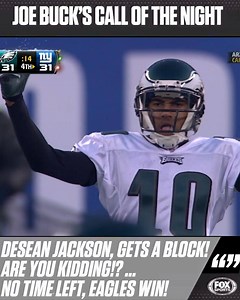279K views · 3.5K reactions | ✌️DeSean Jackson called game for the Philadelphia Eagles | NFL on FOX | Facebook