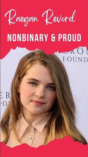 Raegan Revord Comes Out as Nonbinary 🌈 #RaeganRevord #YoungSheldon #Nonbinary #LGBTQ #RoleModel