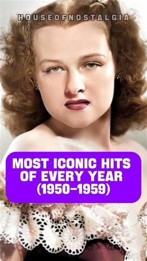 Most Iconic Hits Of Every Year #1950s #50s #classichits #nostalgia #music
