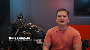 12K views · 80 reactions | Bristol Stories: Riders' Insights features Jeric Gonzales, a Sales Development Associate at a software company, who owns a Bobber 650. He wanted a motorcycle that feels more relaxed yet rugged. #BristolStories #Bobber650 | Bristol Motorcycles | Facebook