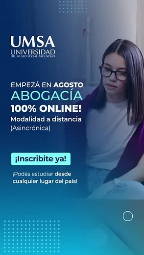 Estudia Derecho a Distancia en UMSA Desde Casa