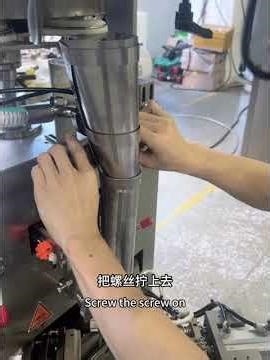 Liquid & Granules Filling Sealing Packing Machine-How to replace the bag former