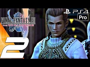 FINAL FANTASY XII Zodiac Age - Gameplay Walkthrough Part 2 - Garamsythe Waterway & Palace (PS4 PRO)