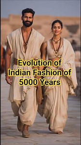 The Evolution of Indian Men and Women's Fashion 🇮🇳 #jumpstyle