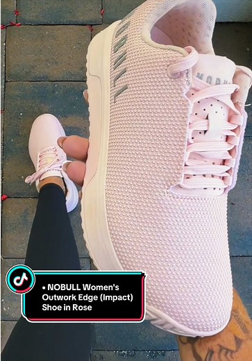 NOBULL Women’s Outwork Edge Training Shoe — Rose OG Strength