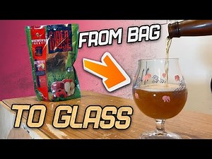 How to Make a Peach/Mango Cider (From Bag to Glass) - with GIVEAWAY!