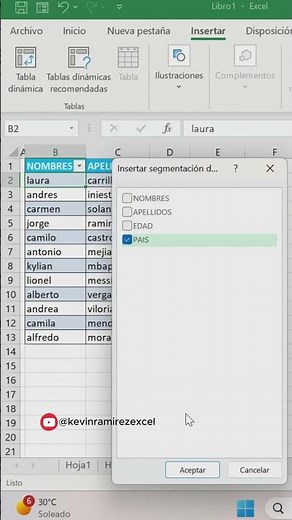 Aprende a filtrar tablas en excel #Excel #exceltips #tipsexcel #office #microsoft