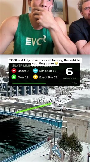 TOGI and Udy have a shot at beating the vehicle counting game 😭 #highlights
