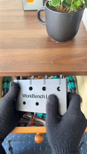 You know this? Open the drawer = chaos. 😮‍💨🔧 #workshop #organization #skadis #3dprinting