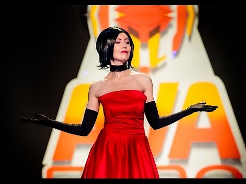 AVA Expo 2015 - Scarlet Overkill cosplay by helenkyle
