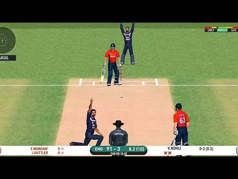 india vs england match highlights | RC 20 | Real Cricket 20 Gameplay