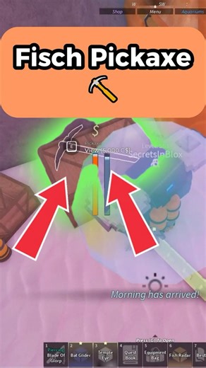 How to get pickaxe ⛏️ for Tidefall Driprocks event in Fisch! | Tidefall essences #fisch