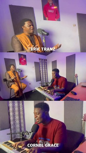 🔥🤯 Kigwarakorin 🔥Tag someone from Nso.🔥🇨🇲❤️ What an amazing time in the studio with @Eric Tranz . A big brother who’s sound have echoed for years. #nso #cornelgrace #erictranz #70k #gospelartist | CORNEL GRACE