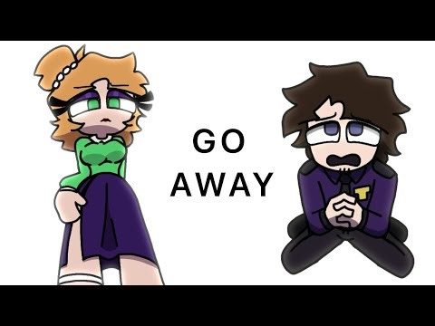 Go Away || Animation || FNAF || Ft. Mrs & William Afton