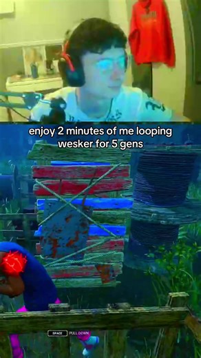 Looping Wesker in Dead by Daylight Gameplay