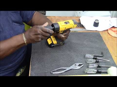 DeWALT Cordless Keyless Drill - Chuck Repair