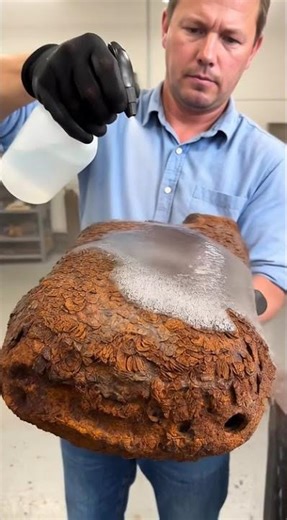 Rust Vanishes Instantly – Amazing Metal Restoration ✨