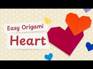 Easy Origami Heart Tutorial ❤️ Step-by-Step Instructions