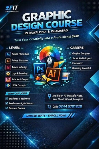 Graphic Design Course In Rawalpindi And Islamabad