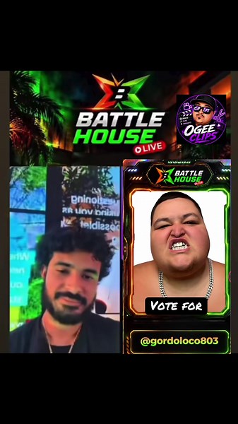 #battlehouselive@Battle House Live 🥊🔫 @GordoLoco803 @Coach K @nathan21million @Sugar Plum Fairy Bitch 🩷🧚‍♀️ @🍊CALI🍊 @😈🥵🌶️spicy_Mama_lisa🌶️🥵😈 @TEA TOK ☕️😈☕️ BATTLEHOUSE LIVE VOTE GORDOLOCO803 #trending#realitytv #viraltiktok