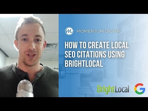 How to Create Local SEO Citations using BrightLocal