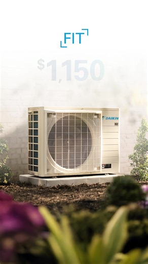This is whole-home comfort on your terms … with so many benefits. It’s compact, quiet, & efficient. Choose Daikin FIT. | Daikin Comfort