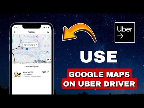 How To Use Google Maps With Uber Driver App