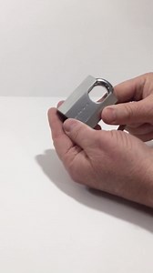 50mm Heavy Duty Shrouded Padlock-High Security, Weatherproof, Cut Resistant Armoured Steel Lock with Hardened Shackle- keyed Padlock