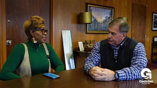 Ruth Moffatt and Mayor Craig Ford provide a community update on recent actions at the privately owned, HUD-subsidized Coosa Bend Apartments. The City of Gadsden will continue to monitor the property as required updates are made to ensure resident safety and well-being. | City of Gadsden