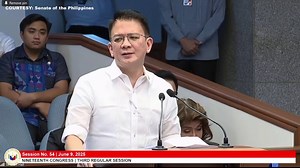 WATCH: Senate President Chiz Escudero delivers his manifestation during the Senate session today, June 9, 2025, regarding the convening of the Senate as an impeachment court with VP Sara Duterte on trial. Escudero addresses several points raised during earlier debates by various senators, as well as the postponement of the impeachment trial. Earlier, Senate Minority Floor Leader Aquilino "Koko" Pimentel III formally moved to start the opening rites in the impeachment trial. Sen. Risa Hontiveros 