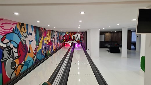 Award Winning Residential Bowling Alley Installation