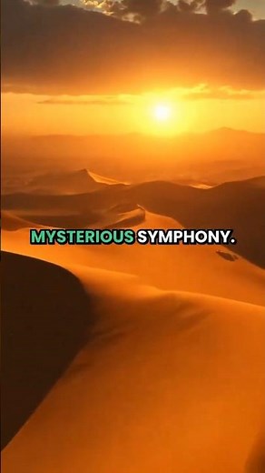 Singing Sands of the Gobi Desert!