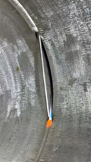 Argon arc welding for root pass