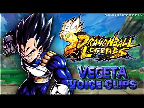 All Vegeta Voice Clips • Dragon Ball Legends • Voice Lines (Christopher Sabat) - ENGLISH