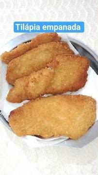#shorts Filé de Tilápia empanada frita. #shortsviral . #peixe frito