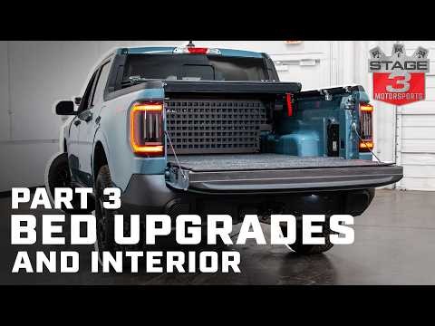 Time to Upgrade Our Ford Maverick's Barebones Bed | Build Part 3: Bed Upgrades & Interior Protection