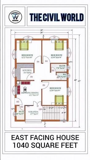 AutoCAD House Plan 2d Modeling