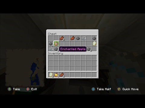 Minecraft Bedrock Edition 1.20 Seed Enchanted Golden Apple In a Desert Temple