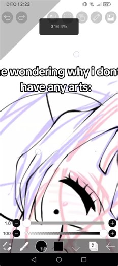 like every single time I'm dissatisfied with my fuckass art that I just delete it#kny