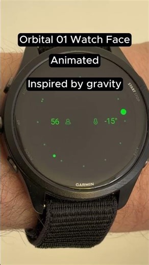 Orbital 01 — Garmin Watch Face